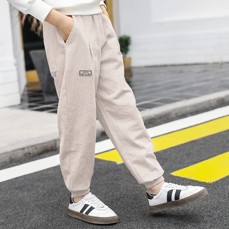 Штаны детские из чистого хлопка на осень | Детская одежда и обувь