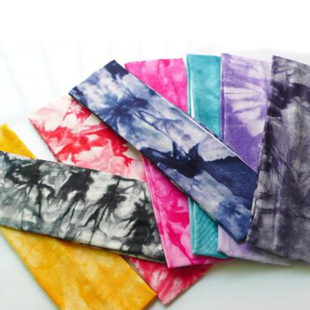 Женская повязка на голову тюрбан с лесом гепарда бандана Спортивная эластичная