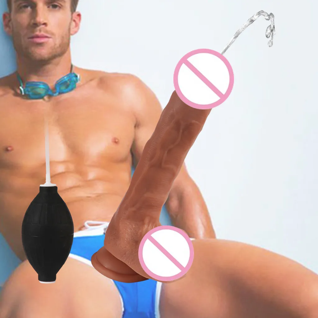 7 дюймов высокая точность моделирование спрей семяизвержения женская