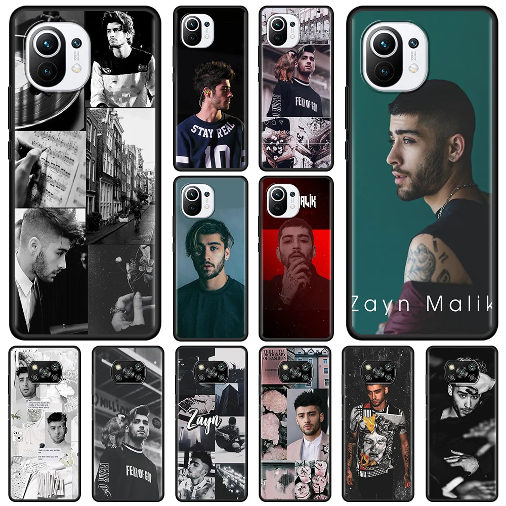 

Phone Case For Xiaomi Poco X3 NFC F3 GT M3 M4 Pro Pocophone F1 9T 10T 11T Pro Lite Note 10 10Lite Coque Male singer Zayn