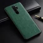 Чехол для Xiaomi Redmi Note 8 Pro, 8T, тонкий, из искусственной кожи премиум класса, деловой стиль, чехол для Xiaomi Redmi Note 8 2021