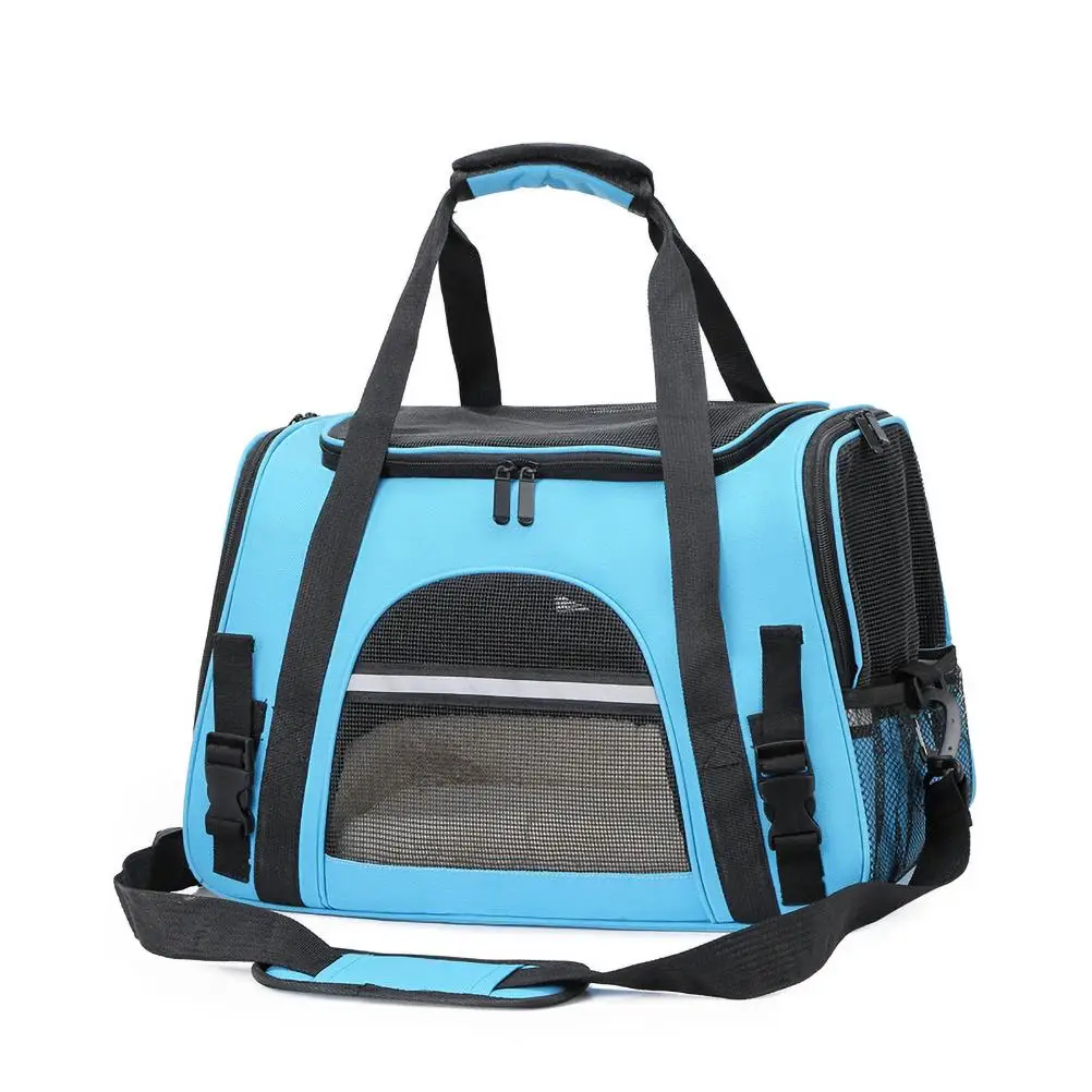 

Складная носителей Портативный сумка для домашних животных, переноска для собак, сумки для переноски исходящих путешествия дышащая Сумочк...