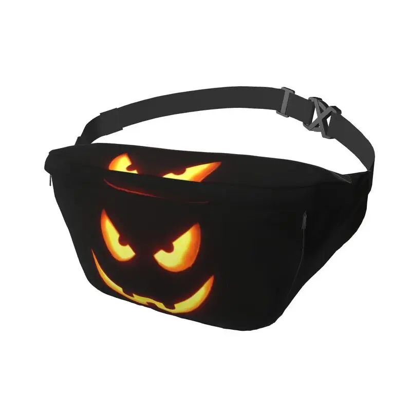 

Простая Спортивная нагрудная сумка с головой тыквы для Хэллоуина, дизайнерские кошельки, качественная спортивная нагрудная сумка унисекс