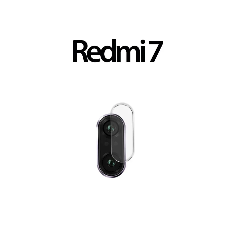 LensGlass Redmi7 2-в-1 Камера стекло на редми нот 7стекло Redmi 7 3D ззащитное стекло Redmi Note 7 стекло Экран протектор стекло redmi 7a ззащитное стекло редми 7 стекло redmi 7 glass - Цвет: LensGlass Redmi7