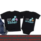 Рубашки Sibling рубашки Big Sis Little Bro Sibling Рубашка Боди для малышей наряды для старшей сестры младшего брата подарки для будущей мамы
