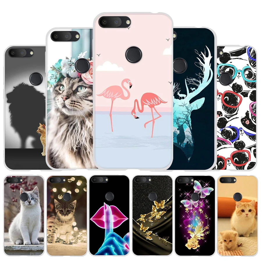 Силиконовый чехол для Alcatel 1 S 2019 мягкий из ТПУ 5024D задняя крышка 5