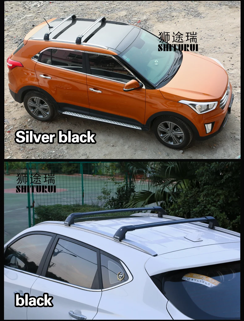 2 шт. кровельные рейки из алюминиевого сплава для Volvo XC60 2008 2020|Багажники крыши авто