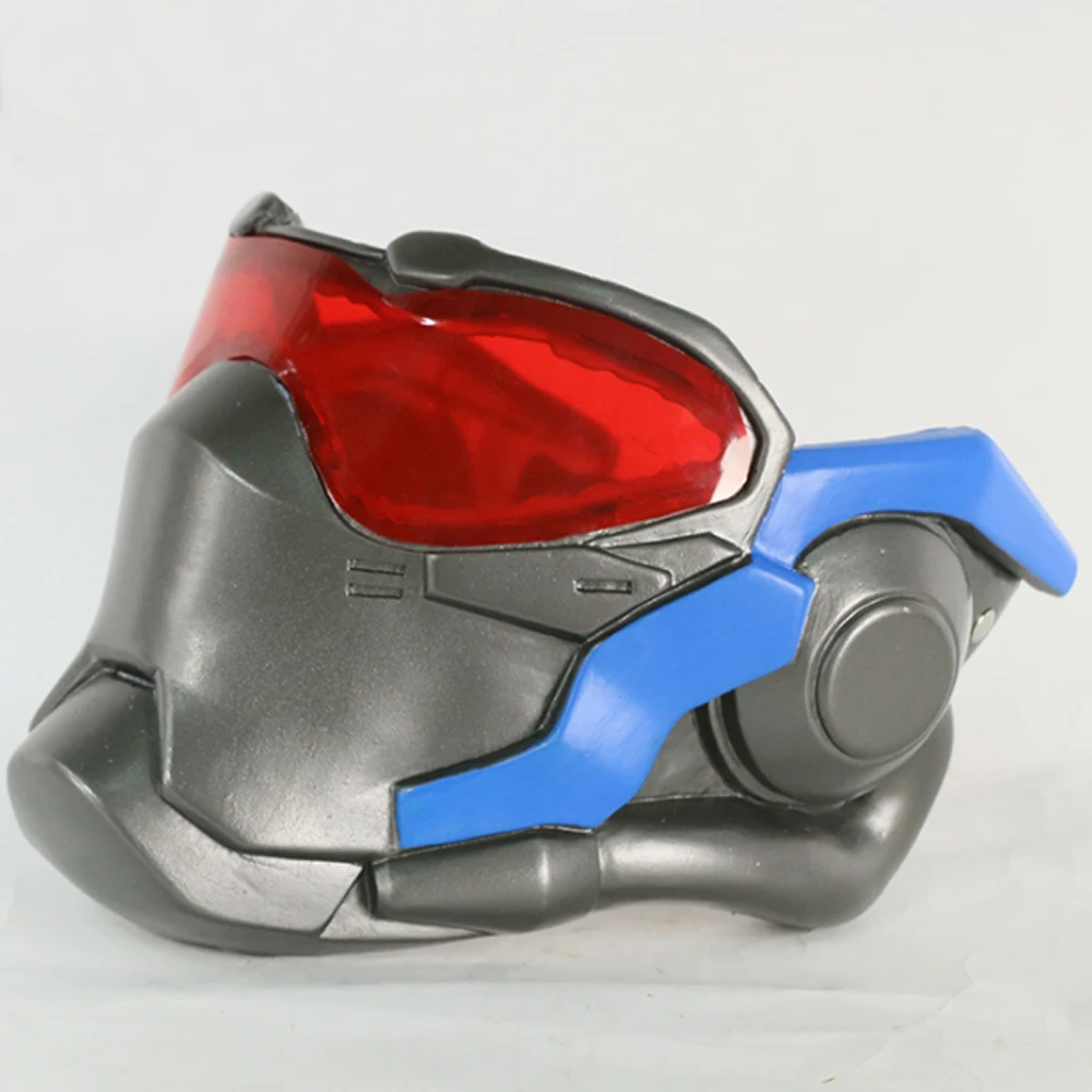 Игра маска Солдат 76 OW Jack Morrison Косплэй Шлем Хэллоуин ПВХ реквизит костюм Маска для