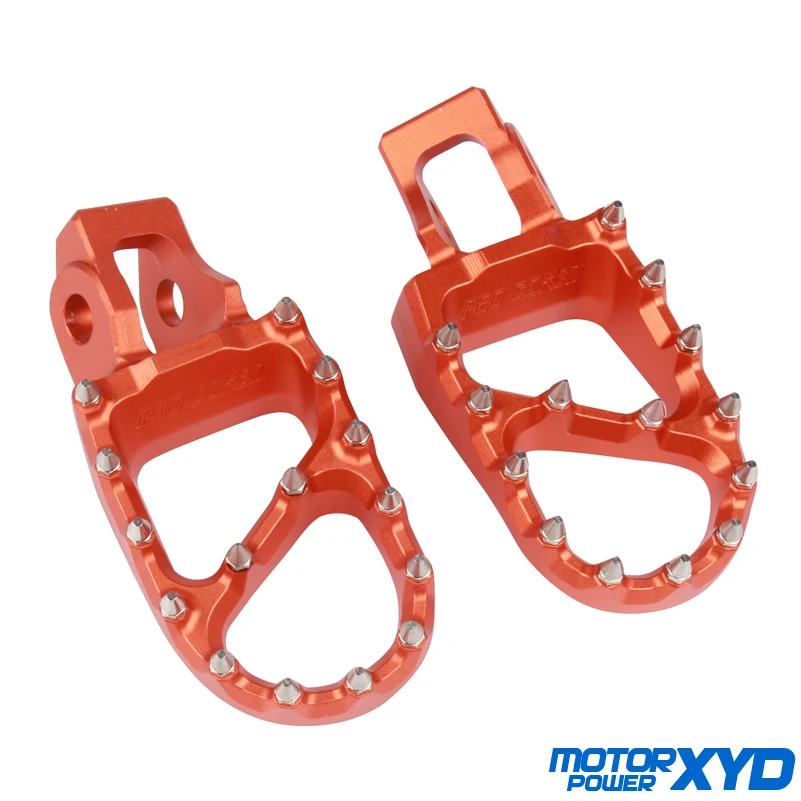 Мотоциклетные широкие колышки MX подставки для педалей K.tM SX SXF EXC EXCF XC XCF XCW XCFW SMC 65 85