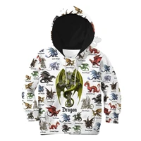 love dragon 3d printed hoodies kids pullover sweatshirt tracksuit jacket t shirts boy girl funny animal clothes 13