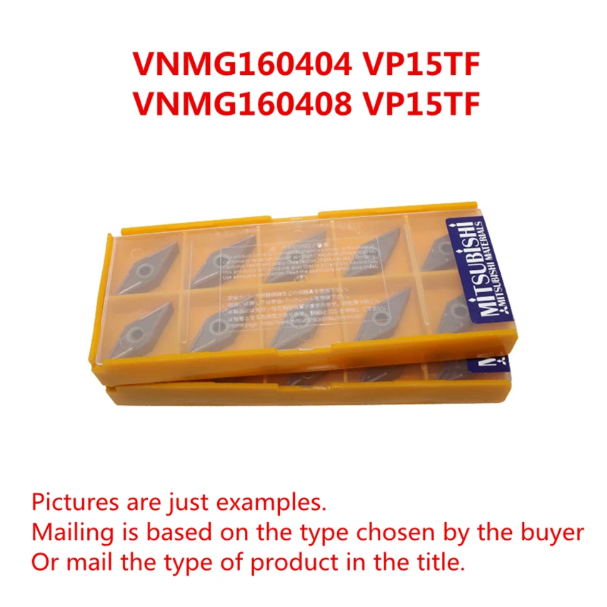 

VNMG160404 VP15TF/VNMG160408 VP15TF CNC Turning Carbide inserts Apply To Steel, Stainless Steel