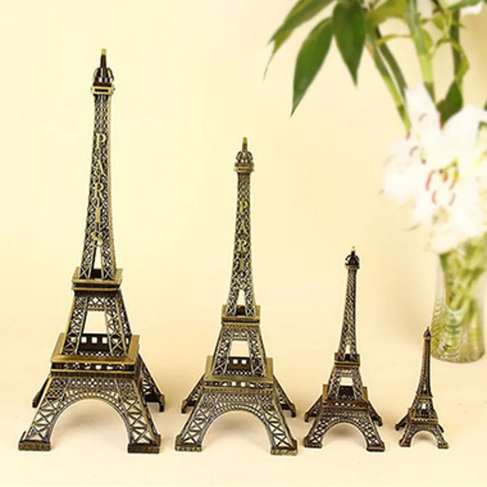 8 см 22 Статуэтка из антиквариата бронзового тона сурио Парижа Эйфелевой башни