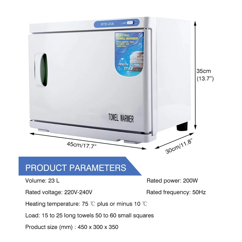 УФ-стерилизатор для салона красоты 23 л с УФ-лампой |