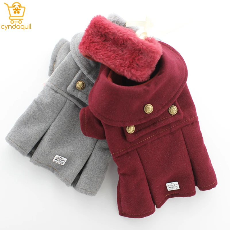 

Small Dog Clothes for Small Dogs Female Coat Winter Overalls for Dog Accessories Veneer for Dogs Denim Jackets for Chihuahua Pet