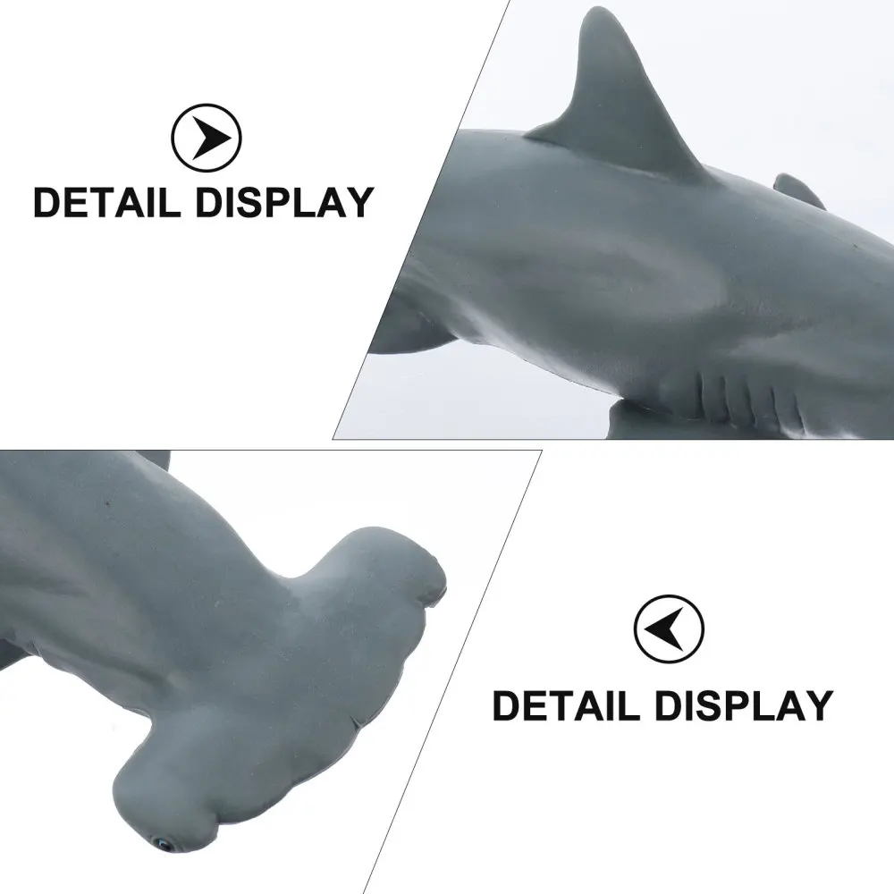 

1pc Simulation Marine Animal Hammerhead Shark Figurine for Children
