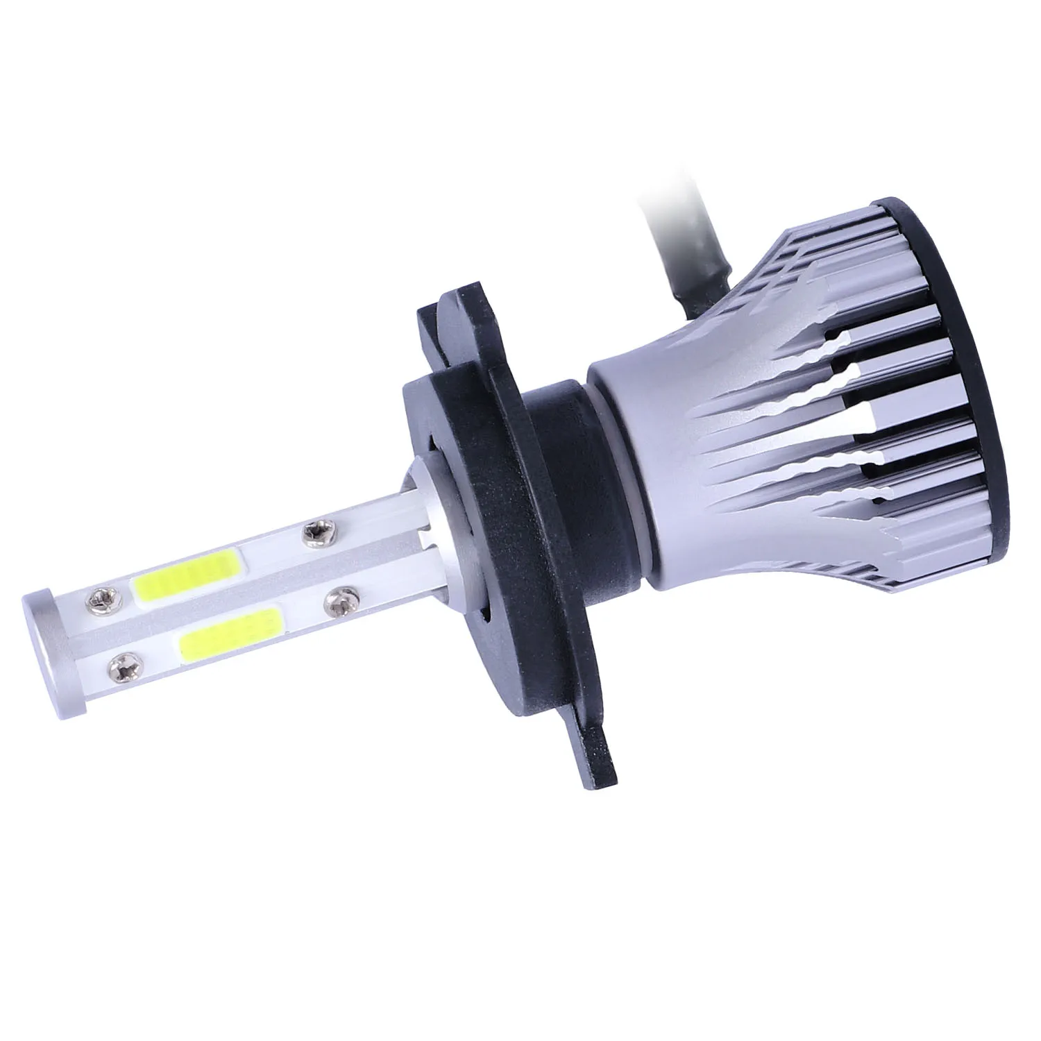 Новинка 4 сторонние Сверхъяркие Автомобильные фары H7 LED H4 H1 H3 H11 9005 HB3 9006 HB4