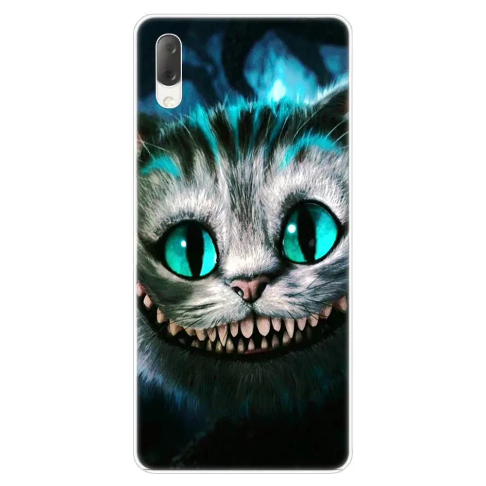 002 Алиса в стране чудес жесткий чехол для Sony Xperia L1 L2 L3 X XA XA1 XA2 XA3 ультра 10 плюс E5 XZ XZ1 XZ2 компактный XZ3 XZ5 2 20 крышка - Цвет: 002