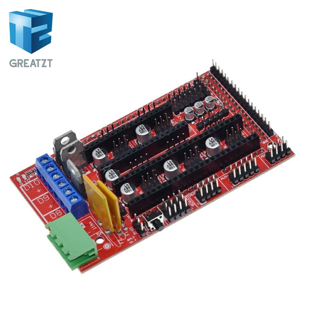 GREATZT 1 шт. RAMPS 4 панель управления для 3D принтера Reprap MendelPrusa Arduino|brand new|new arrivalramps 1.4 |