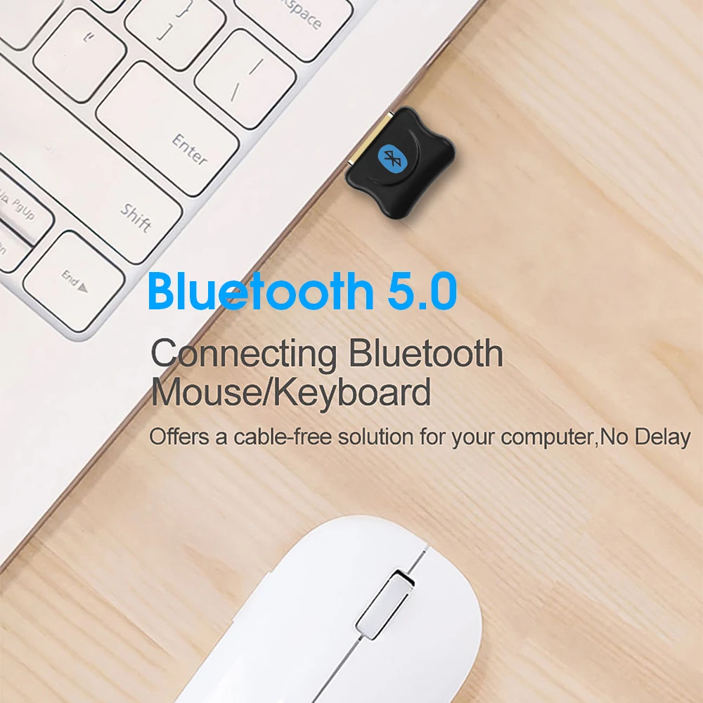 Мини USB адаптер Kebidumei BT 5 0 беспроводной передатчик Bluetooth музыкальный приемник для