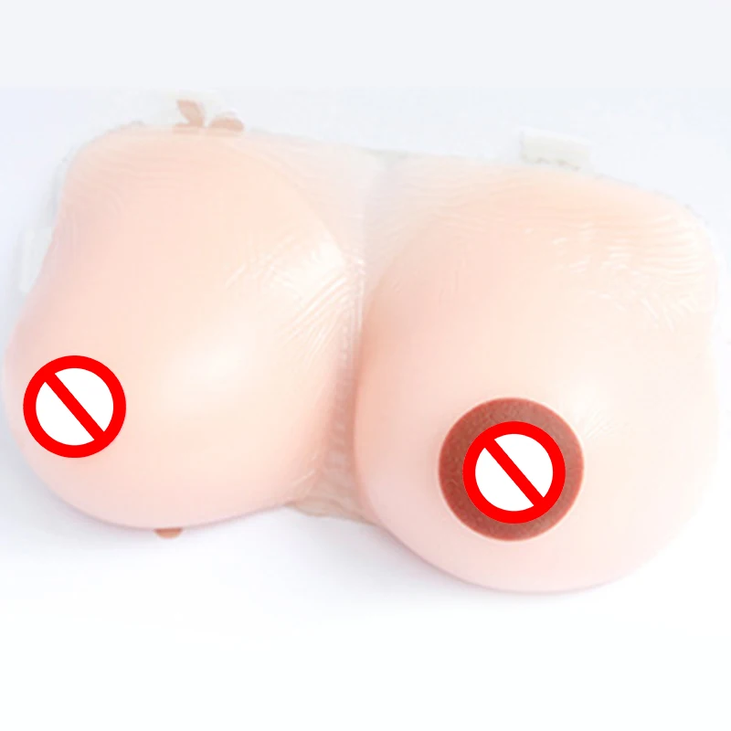 

Artificial Silicone Breast Form Realistic Fake Boobs Prosthesis Transgender Shemale Small Chest Men Enlarge-500G