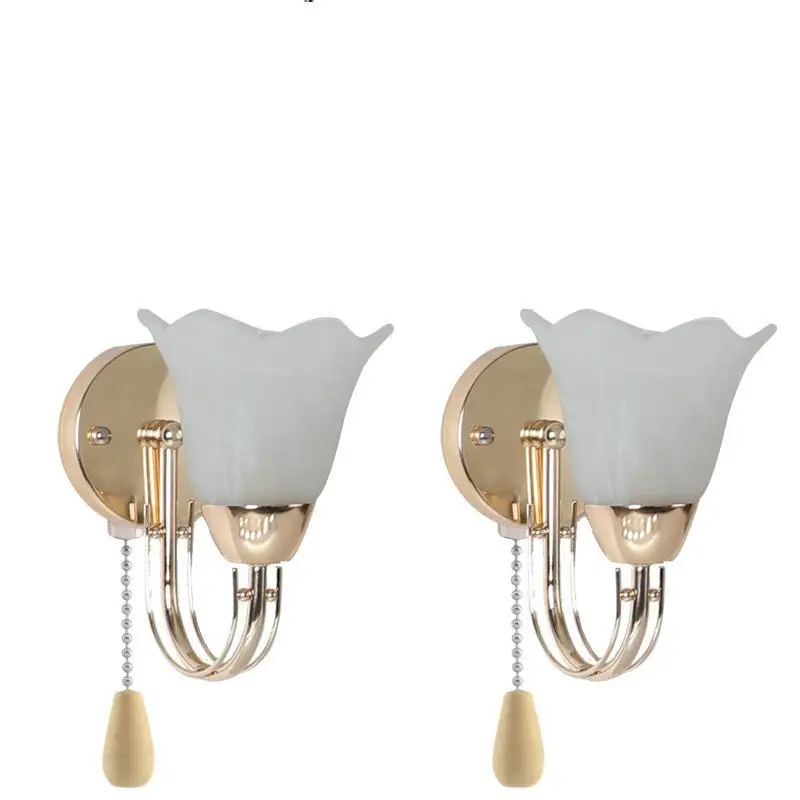 

Room Bedside Led Wall Lamp Bedroom Modern Simple Aisle Hotel Room Home Deco Bathroom Wall Lights For Home