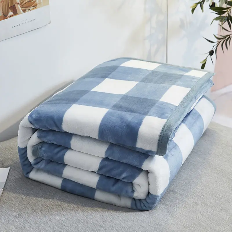 

Coral fleece thin blanket bed sheet blanket Falai fleece blanket office nap student dormitory blanket bedding