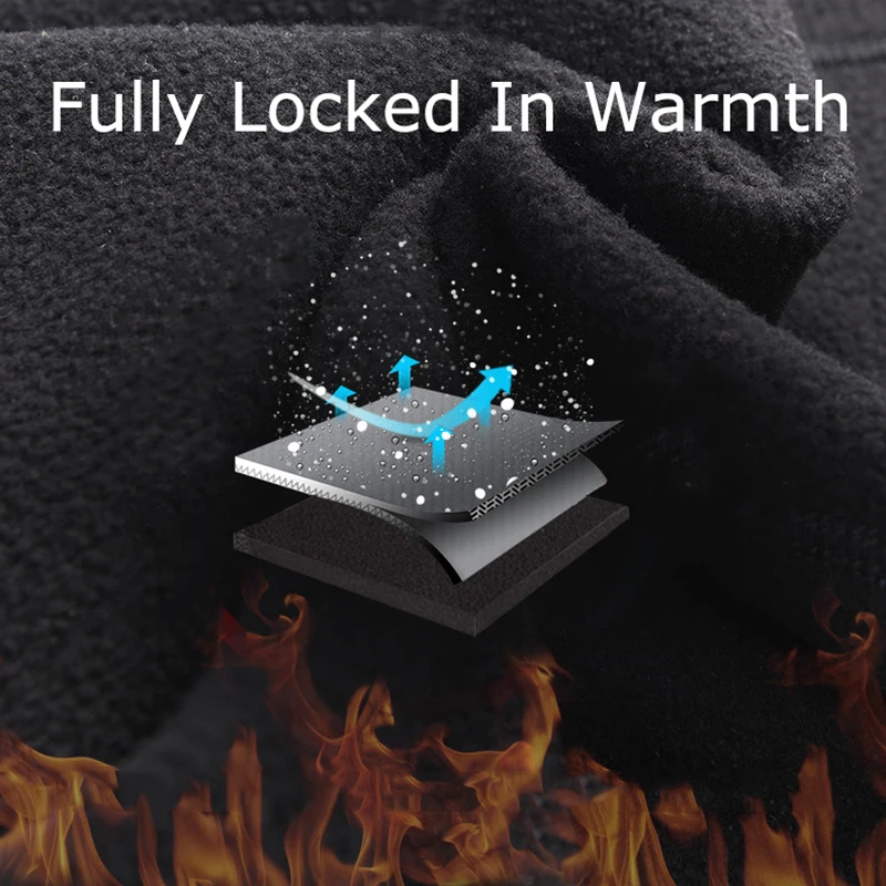 Зимняя термозащитная велосипедная шапка WHEEL UP ветрозащитная водонепроницаемая