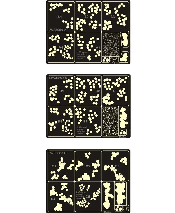 1/35 моделирование обновления наборы трафарет Второй мировой войны немецкий