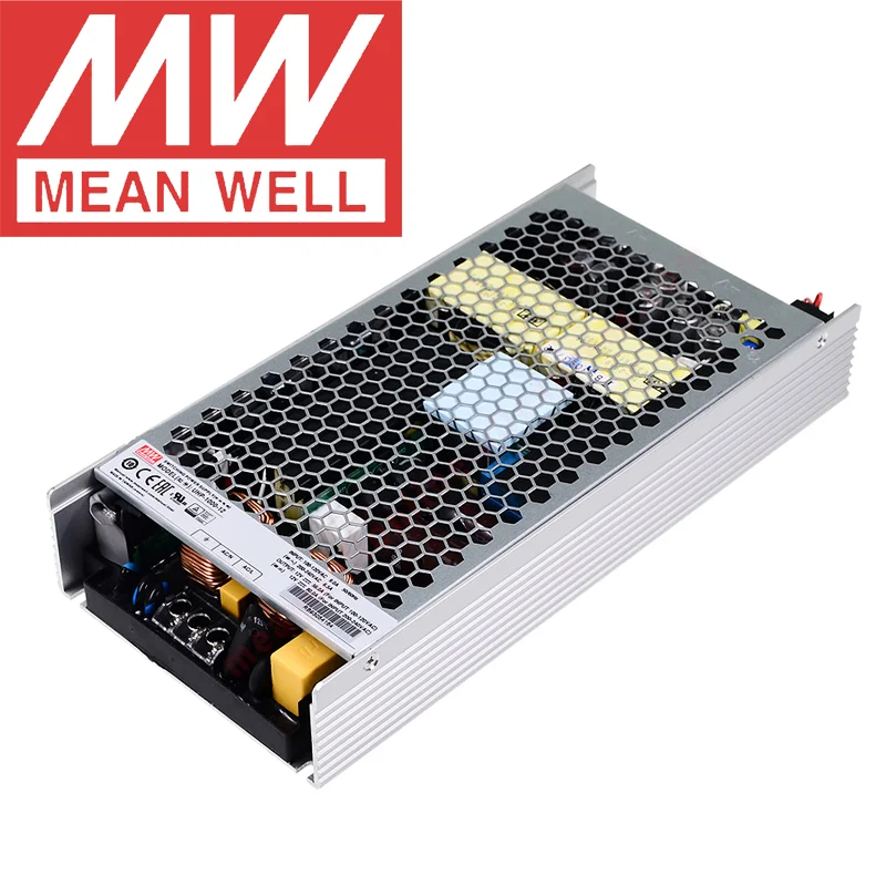 

Original Mean Well UHP-1000 Series meanwell 12V/24V/36V/48V Fanless design 1000W Slim Type with PFC Switching Power Supply