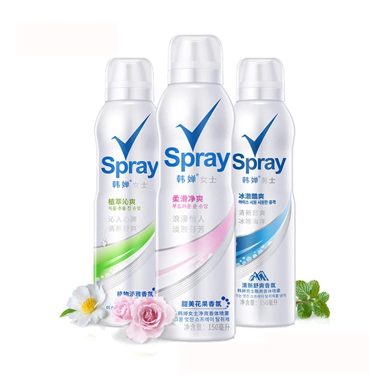 

refreshing plant flower scent fragrance deodorant body spray