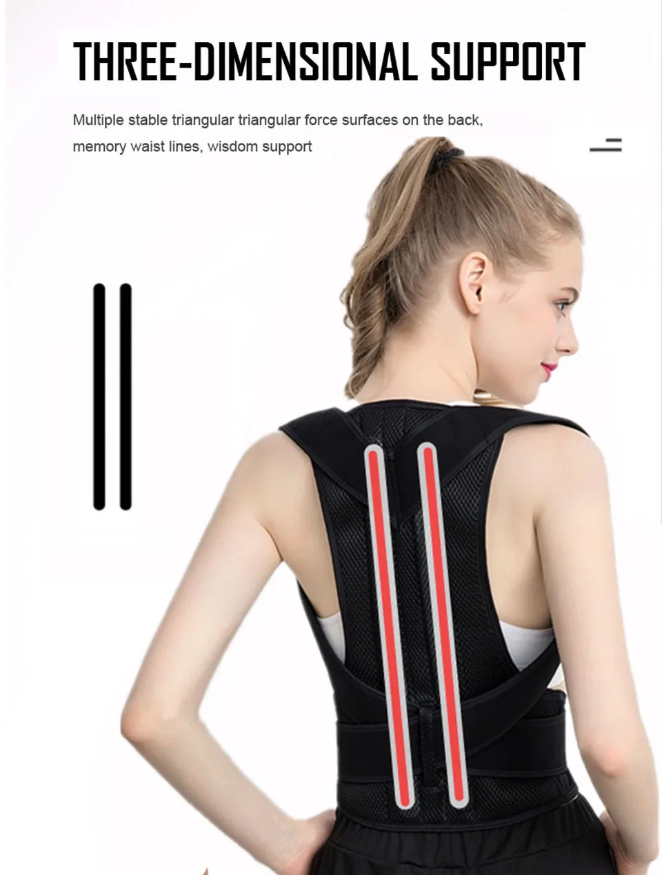 Posture Corrector Back Posture Brace Clavicle Support Stop Slouching and Hunching Adjustable Back Trainer Unisex