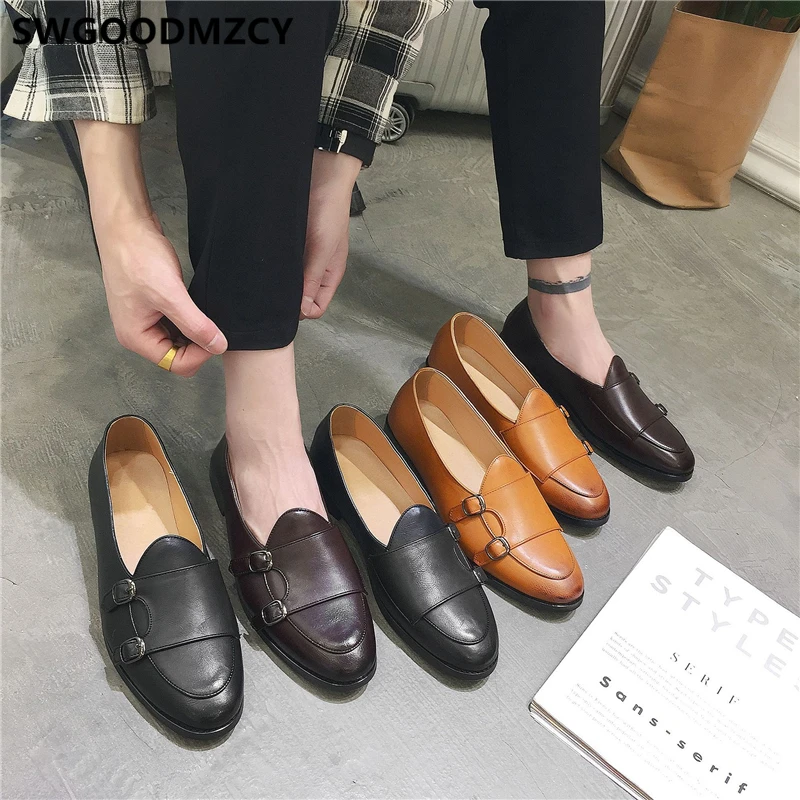 Мужские классические туфли лоферы деловая обувь мужские туфли-оксфорды кожаные