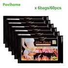 60 шт. сверхсильный тонкий пластырь для похудения Сжигание жира продукты для похудения Живот Талия потеря веса целлюлитный жиросжигатель наклейка