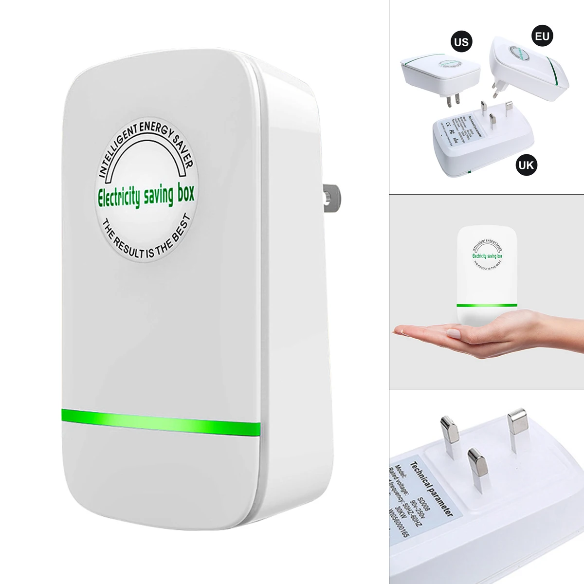 

30KW Electricity Energy Saver Intelligent Power Saver Device Smart Power Saver Electricity Saving Box Electricity Bill Killer