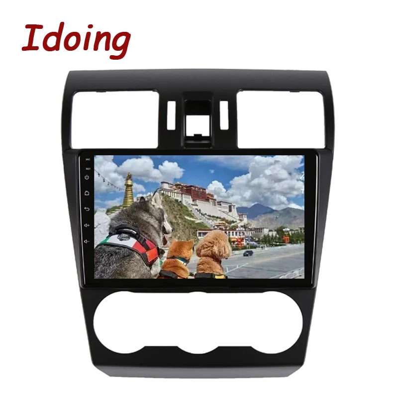 Idoing 9 &quot2.5D автомобильный Android Радио мультимедийный плеер для Subaru Forester Impreza WRX 2012-2015