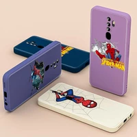 avenger marvel superhero for oppo a93s a74 a94 5g ax5 a31 find x3 x2 lite neo f17 f11 pro f7 f5 liquid silicone phone case