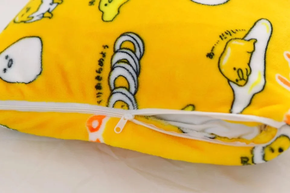 Креативные мягкие животные Gudetama Lazy яичный желток плюшевые фланелевые охлаждающее одеяло простыни наволочка для мягкой подушки детские игрушки