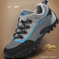 outdoor sport hiking shoes men women pu leather trail trekking mountain climbing shoes waterproof sneakers athletic training
