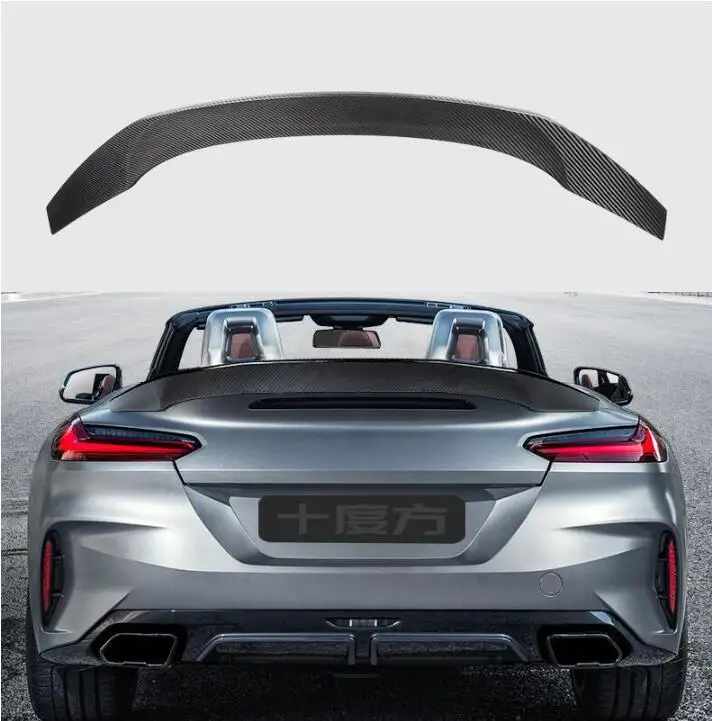 3D дизайн Стиль Реальные углеродного волокна заднего крыла багажник выступ