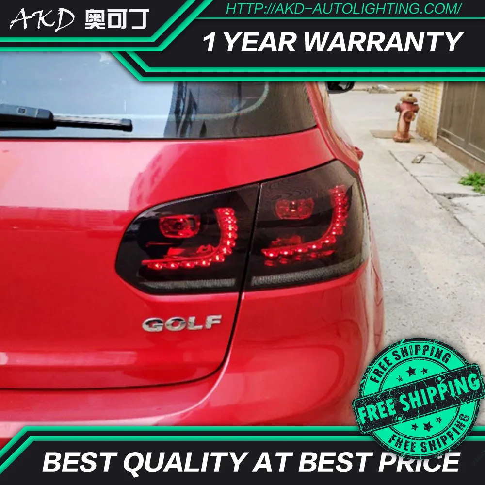 АКД автомобильного тюнинга хвост светильник s для Mercedes Benz V W Golf 6 Golf6 MK6 R20