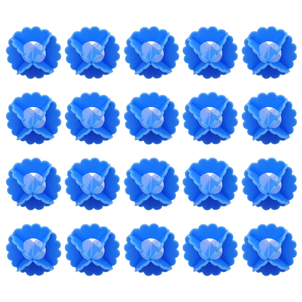 

10Pcs Clothes Laundry Wash Anti-entanglement Washing for Home Blue