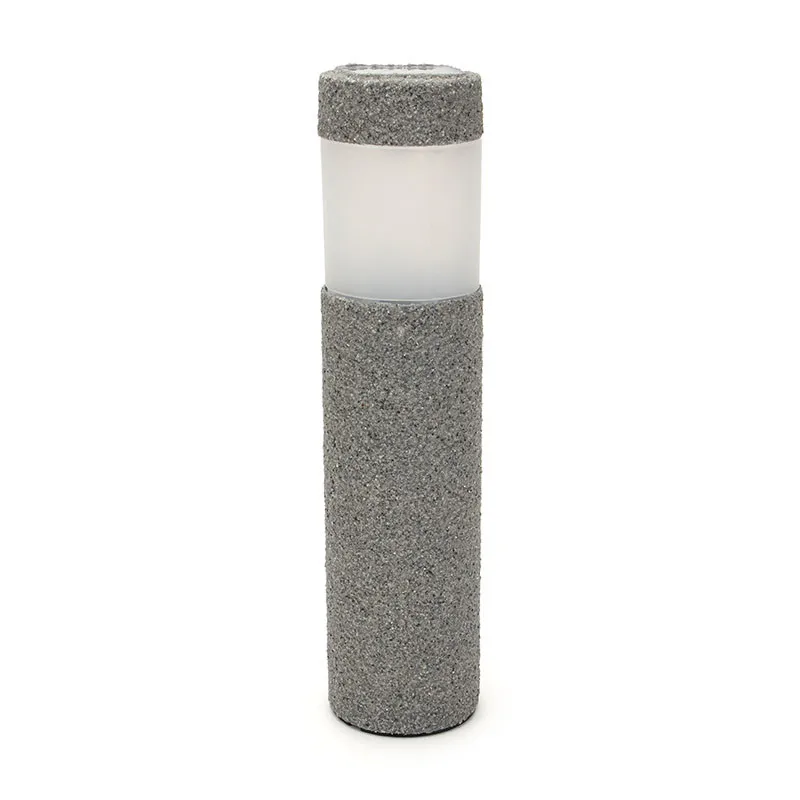 

Solar Power Stone Pillar White LED Solar Lights Outdoor Garden Light Lawn Lamp Court Yard Decoration Lamp Lighting Dropshipping