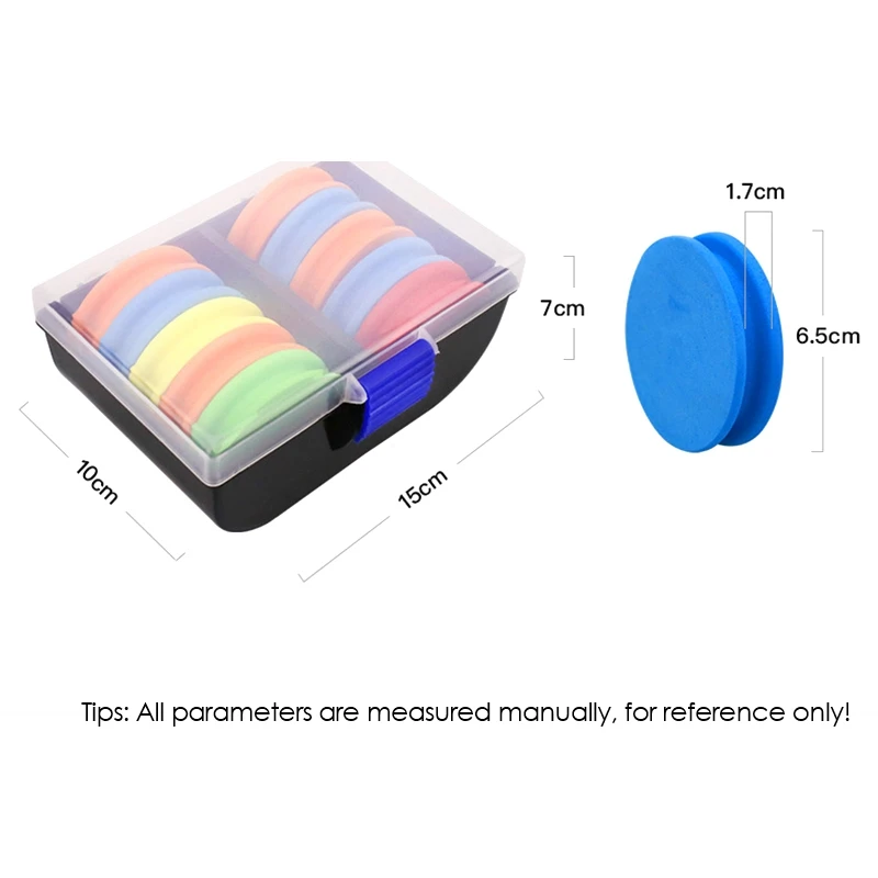 

10Pcs Foam Winding Wire Board Swivel Spools for Fishing Line Accessories Fishing Tackle