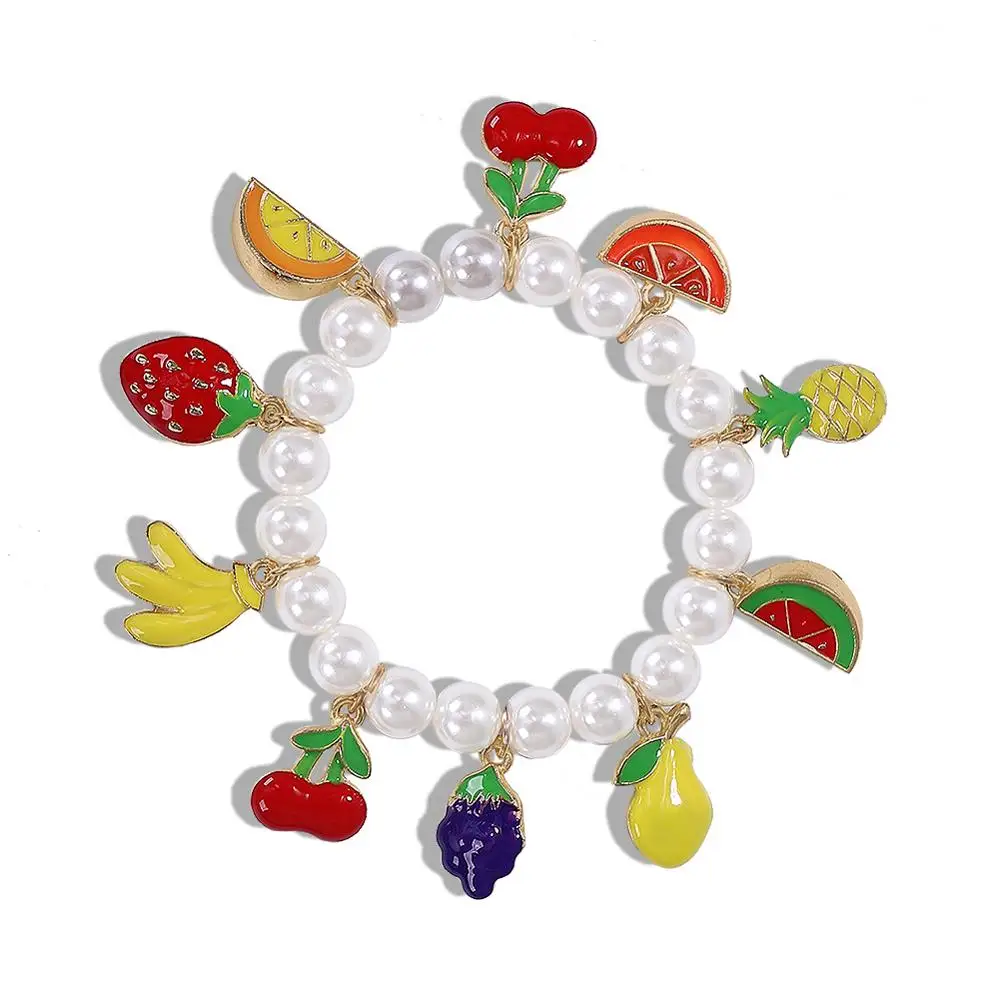 Женский браслет из искусственного жемчуга в богемном стиле очаровательный