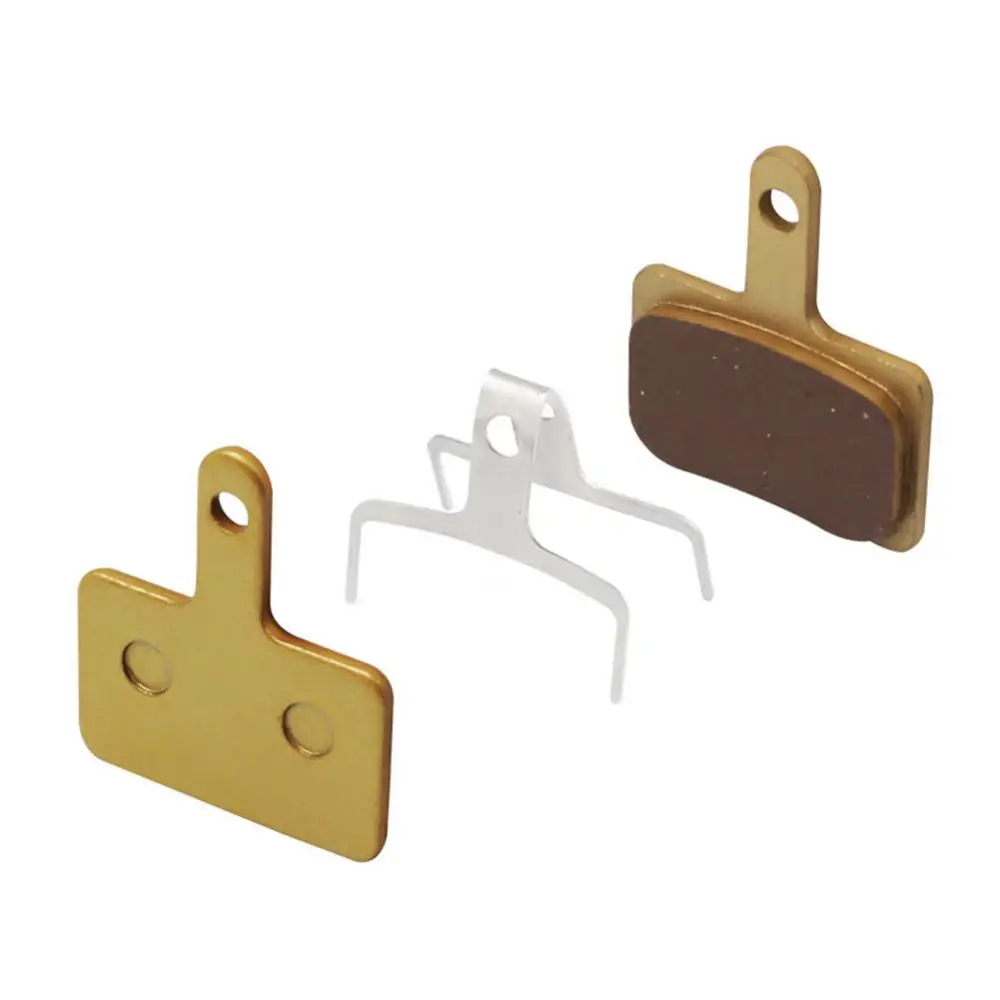2 Pairs Bicycle Metal Brake Pads Bike Cycling Disc Pad Accessories For Shimano BR-M355 BR-M375 BR-M447 | Спорт и развлечения