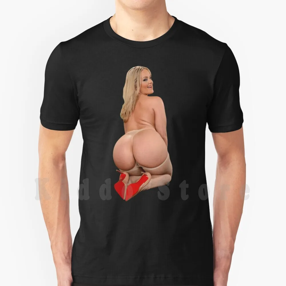 Alexis Texas Real Bombshell With Big Booty Футболка Мужская Хлопок S-6xl