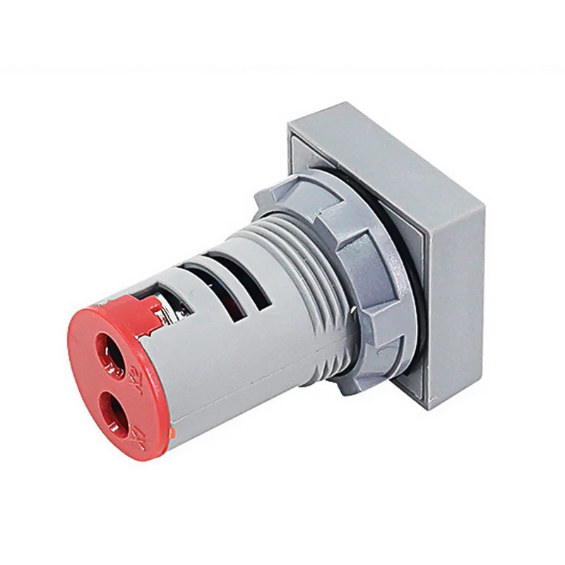 Цифровой мини Вольтметр AC 20 500 В светодиодный дисплей квадратная панель тестер