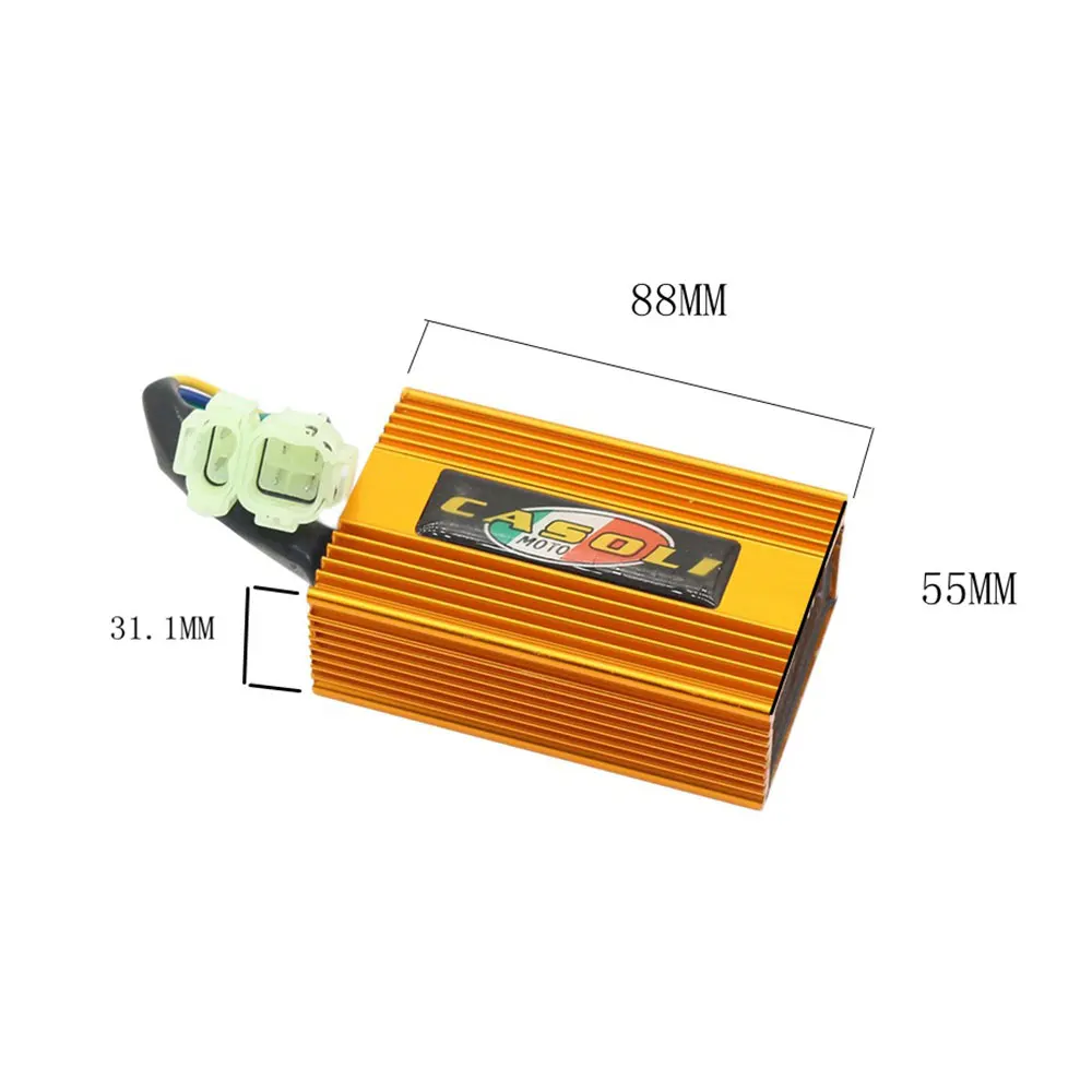 Гоночный 6-контактный мотоцикл DC CDI устанавливаемый большой корпус Коробка