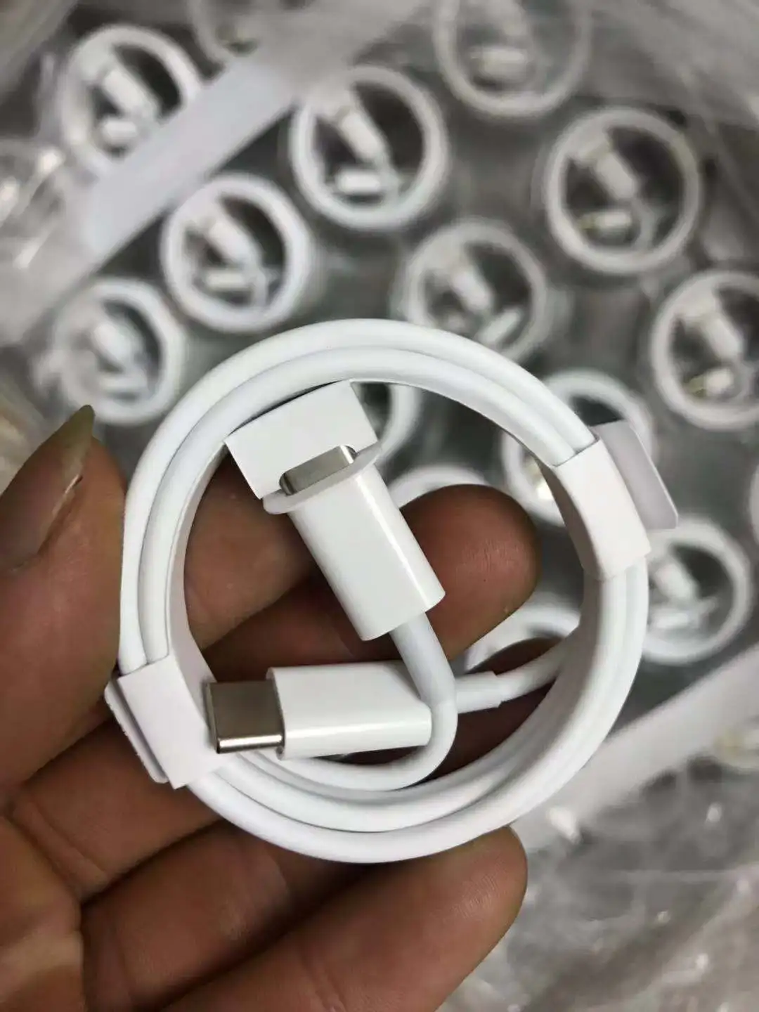 

10Pcs/lot PD Type C Charger Adapter For IP 11 Pro XR X XS Max 8 Plus Fast Charging USB C to ligh pd cable For with Retail box