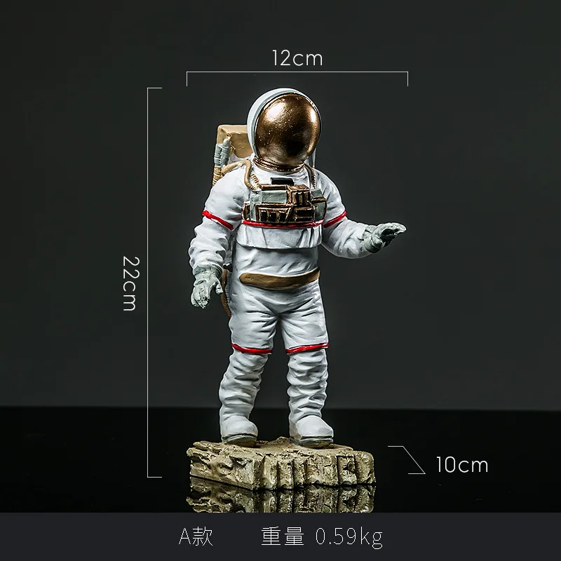 

Astronaut Model Living Room Crafts Resin Spaceman Desktop Decoration